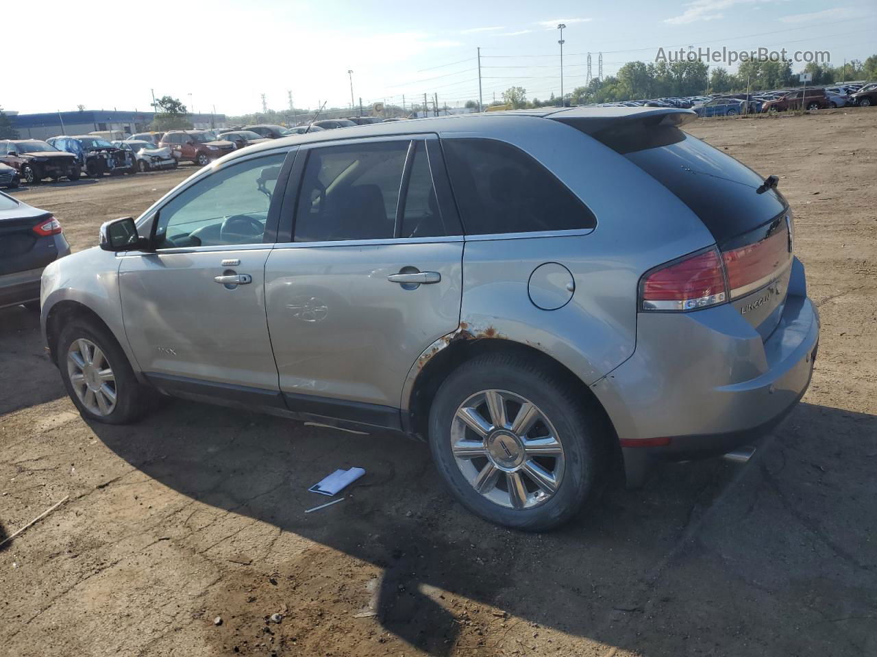 2007 Lincoln Mkx  Silver vin: 2LMDU88C37BJ09239