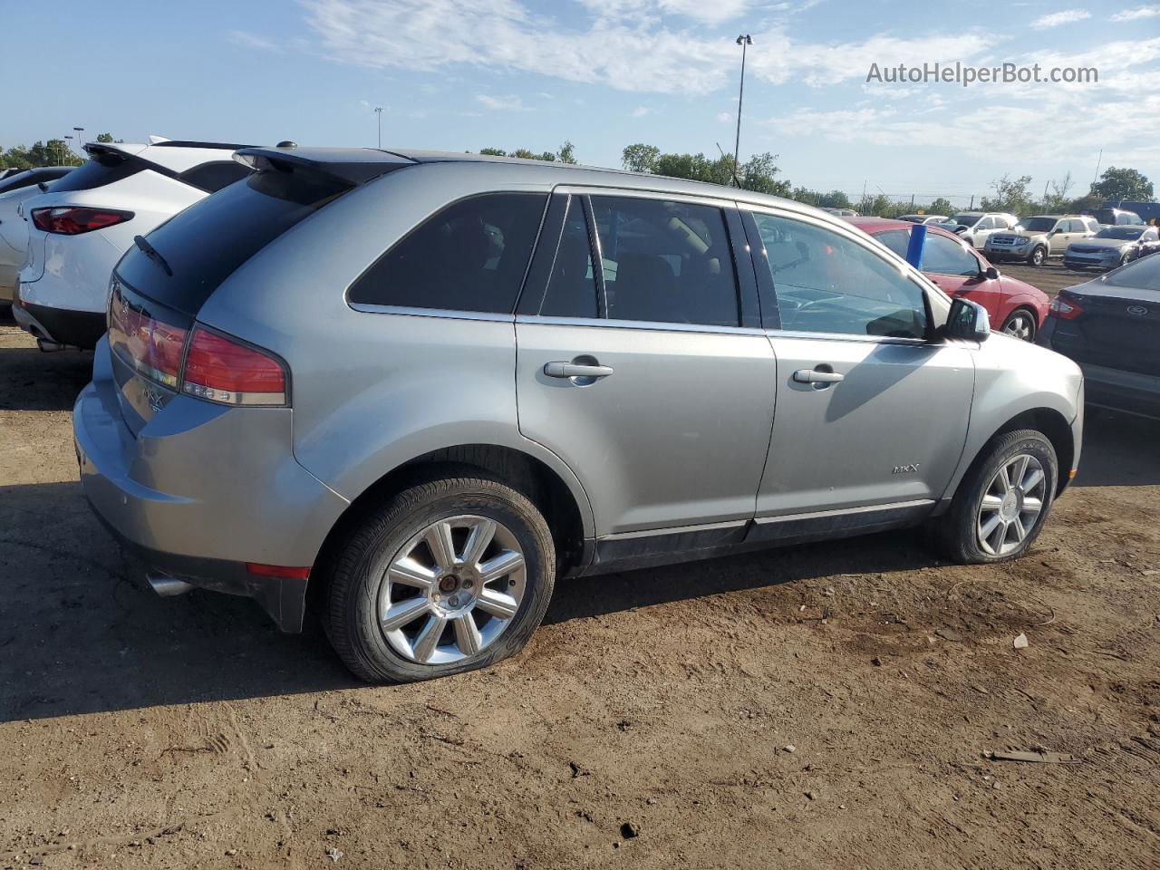 2007 Lincoln Mkx  Silver vin: 2LMDU88C37BJ09239