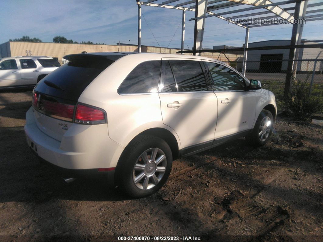 2007 Lincoln Mkx   White vin: 2LMDU88C37BJ22458