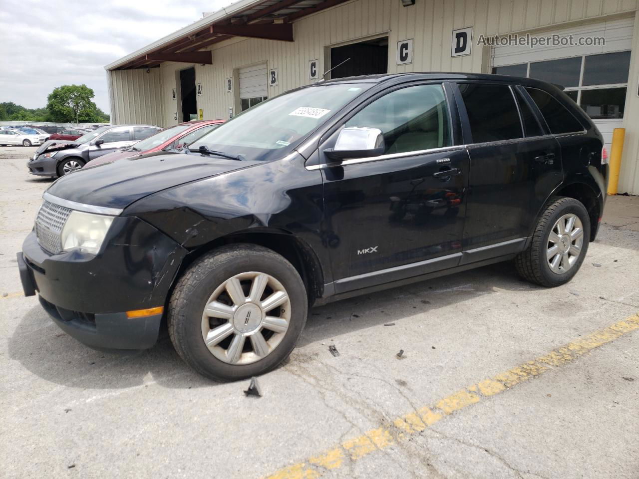 2007 Lincoln Mkx  Black vin: 2LMDU88C37BJ27286