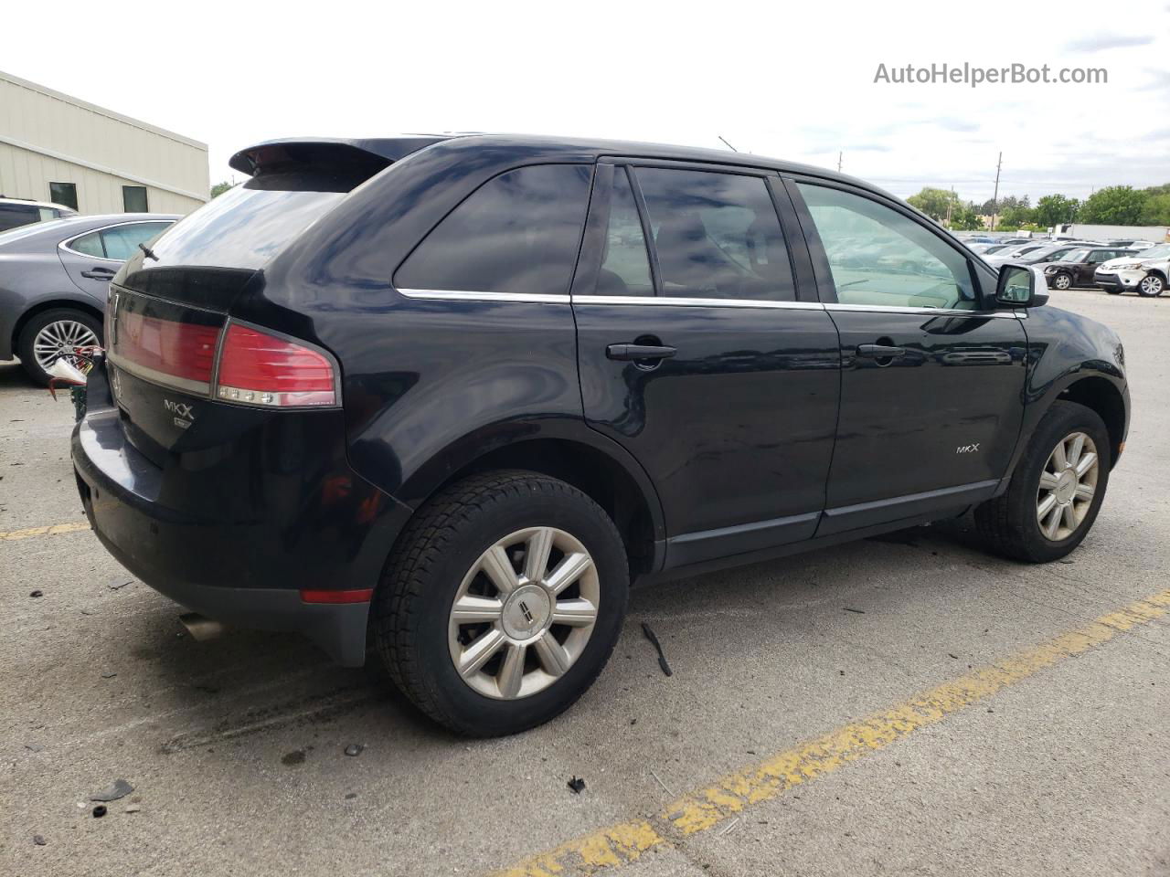 2007 Lincoln Mkx  Black vin: 2LMDU88C37BJ27286