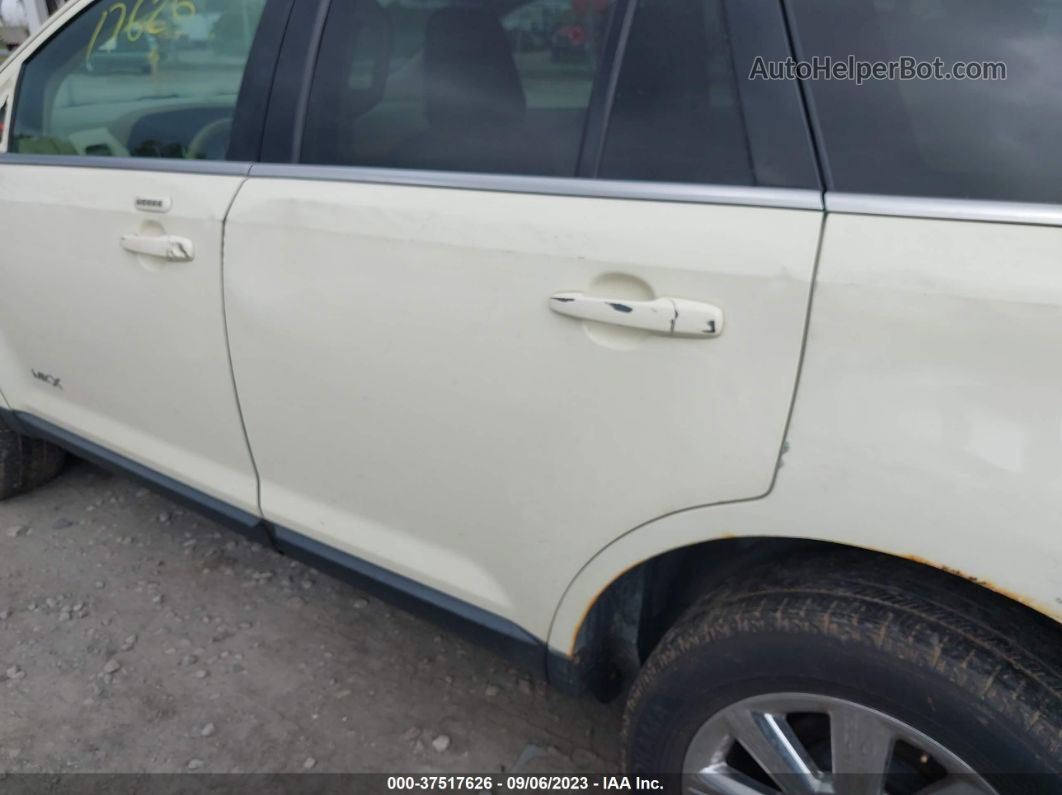 2007 Lincoln Mkx   Кремовый vin: 2LMDU88C37BJ31211