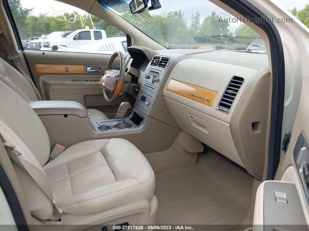 2007 Lincoln Mkx   Кремовый vin: 2LMDU88C37BJ31211