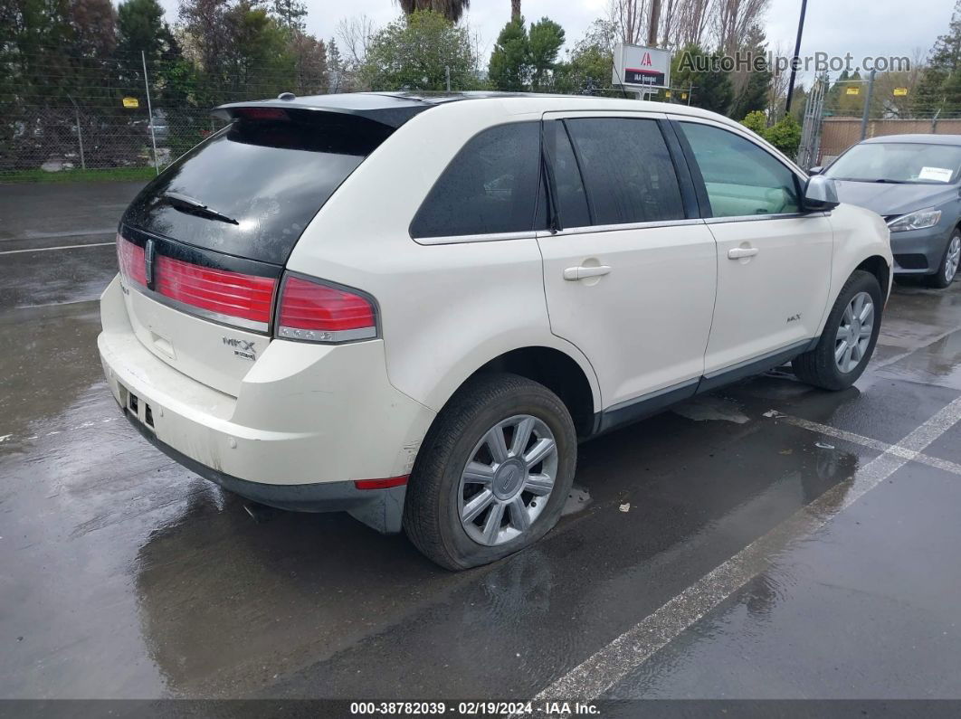 2007 Lincoln Mkx   Cream vin: 2LMDU88C47BJ18001