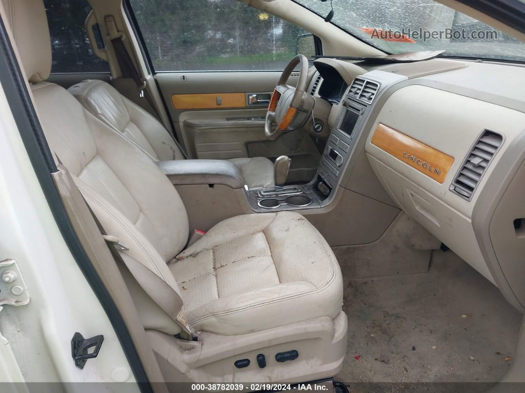 2007 Lincoln Mkx   Кремовый vin: 2LMDU88C47BJ18001