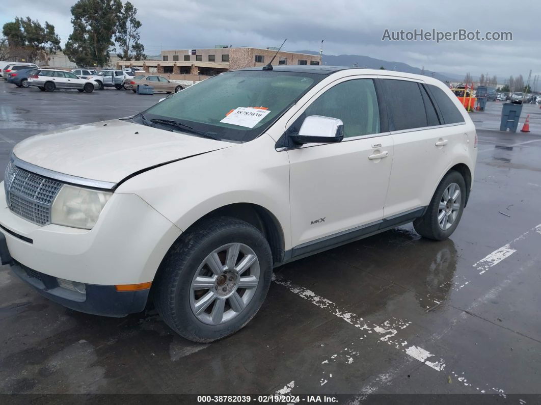 2007 Lincoln Mkx   Кремовый vin: 2LMDU88C47BJ18001