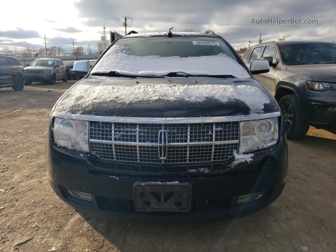 2007 Lincoln Mkx  Черный vin: 2LMDU88C47BJ25255