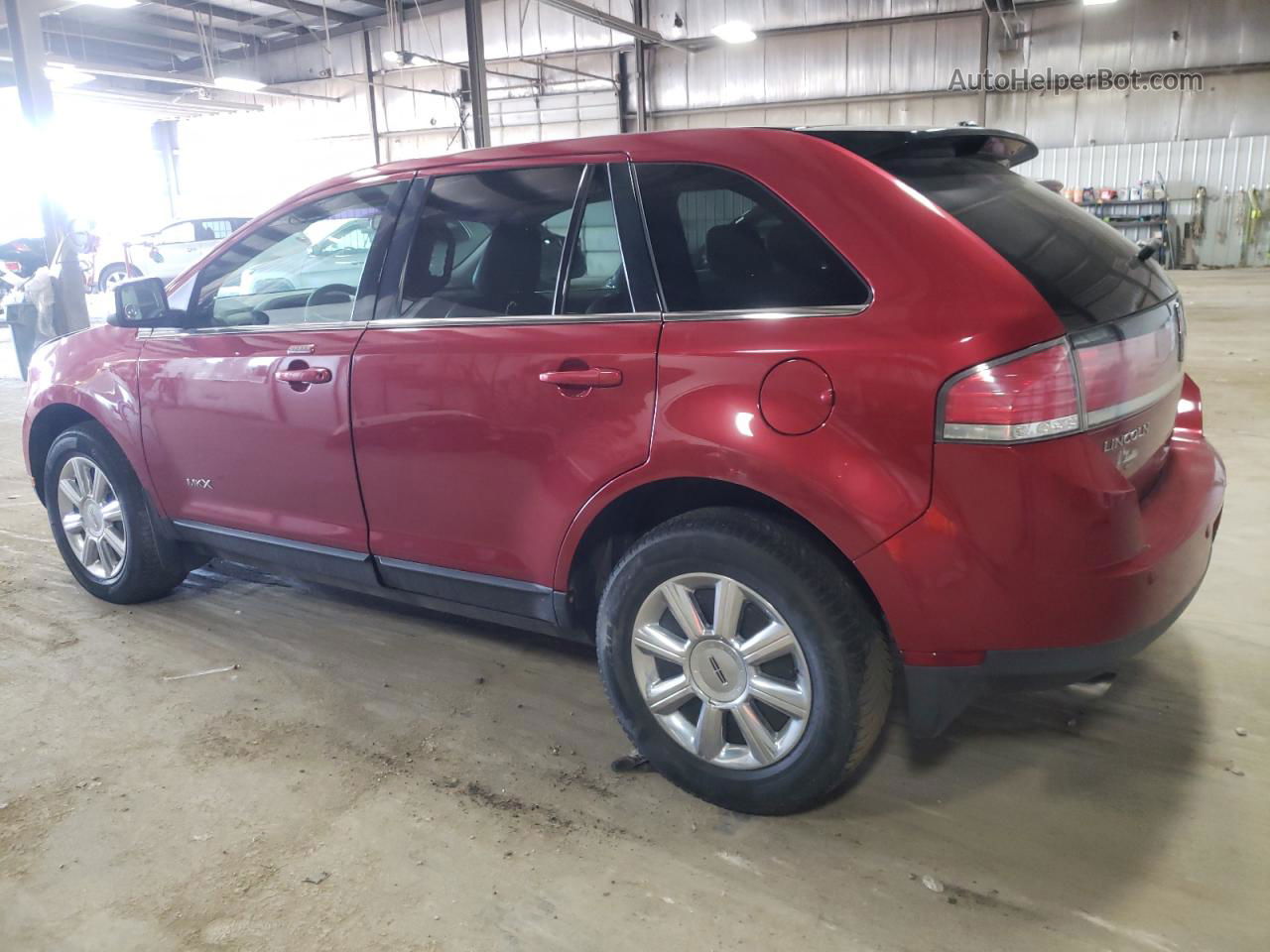 2007 Lincoln Mkx  Maroon vin: 2LMDU88C47BJ29953