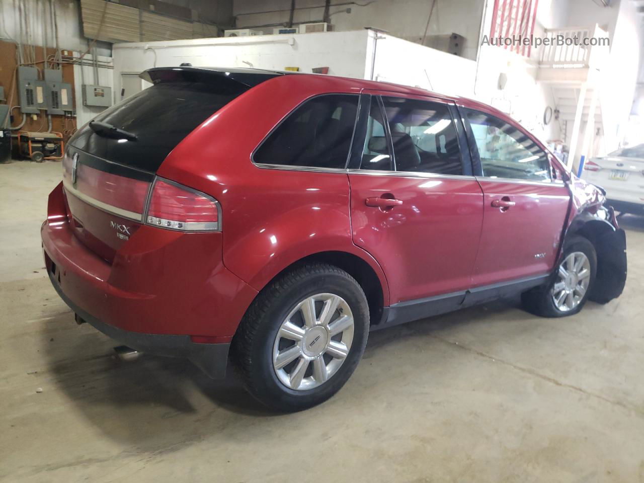 2007 Lincoln Mkx  Maroon vin: 2LMDU88C47BJ29953