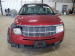 2007 Lincoln Mkx  Maroon vin: 2LMDU88C47BJ29953