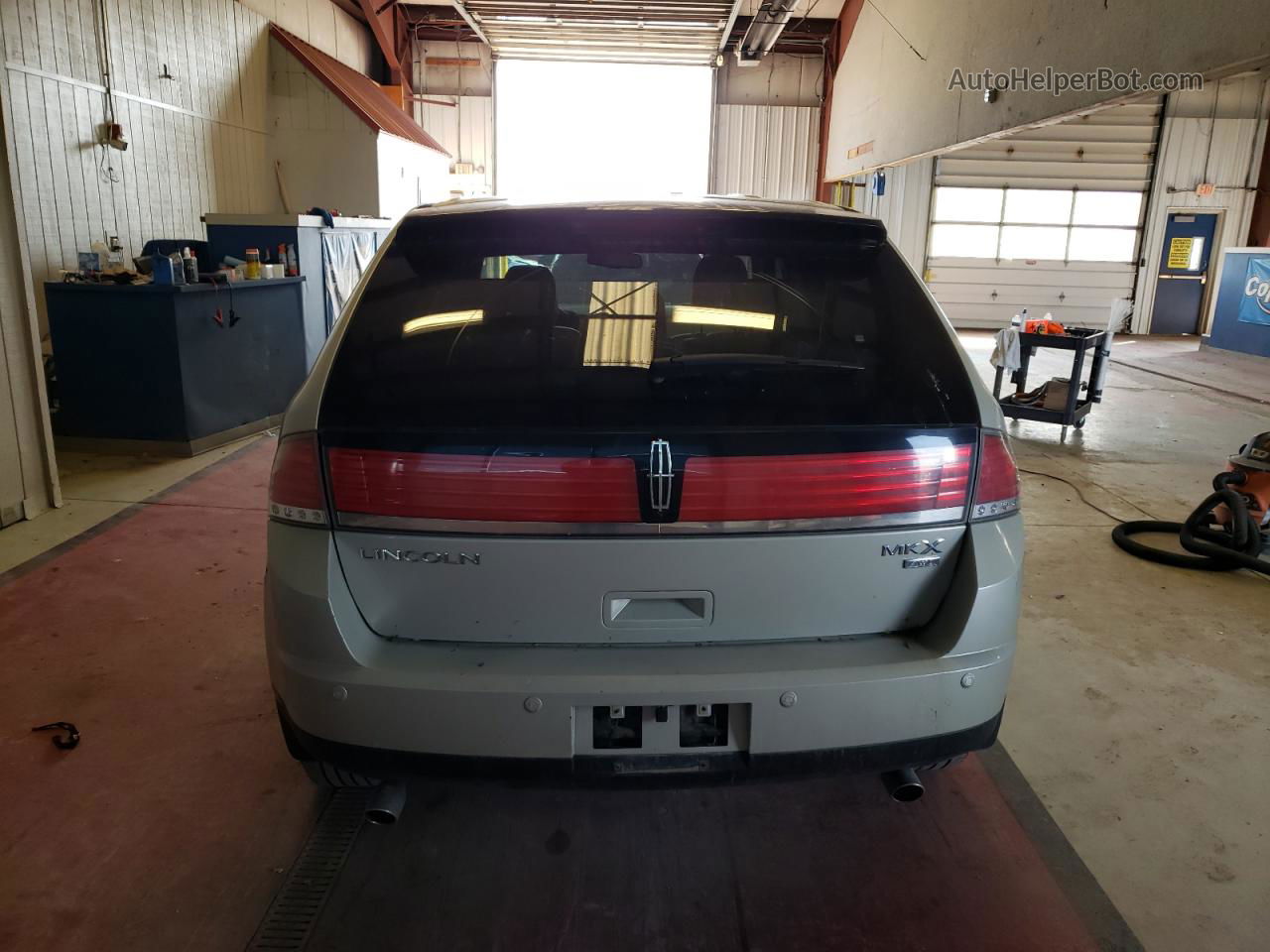 2007 Lincoln Mkx  White vin: 2LMDU88C57BJ17262