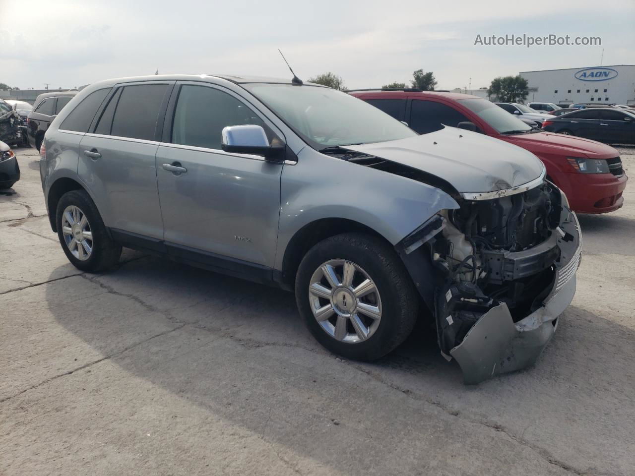 2007 Lincoln Mkx  Silver vin: 2LMDU88C57BJ18136