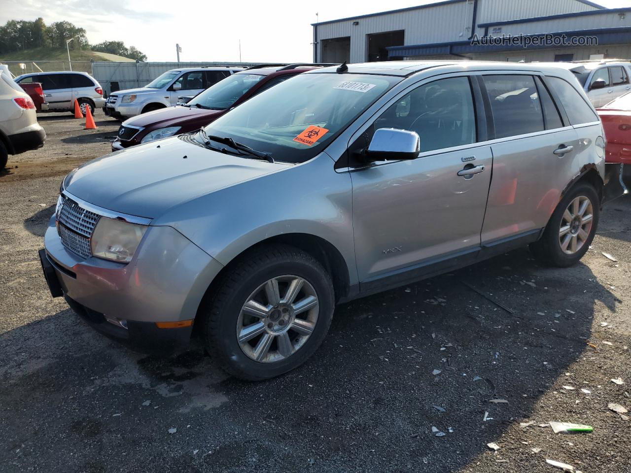 2007 Lincoln Mkx  Silver vin: 2LMDU88C57BJ31551