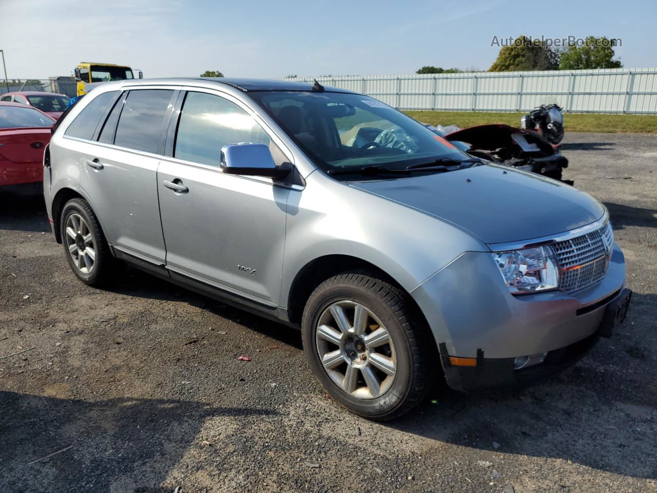 2007 Lincoln Mkx  Silver vin: 2LMDU88C57BJ31551