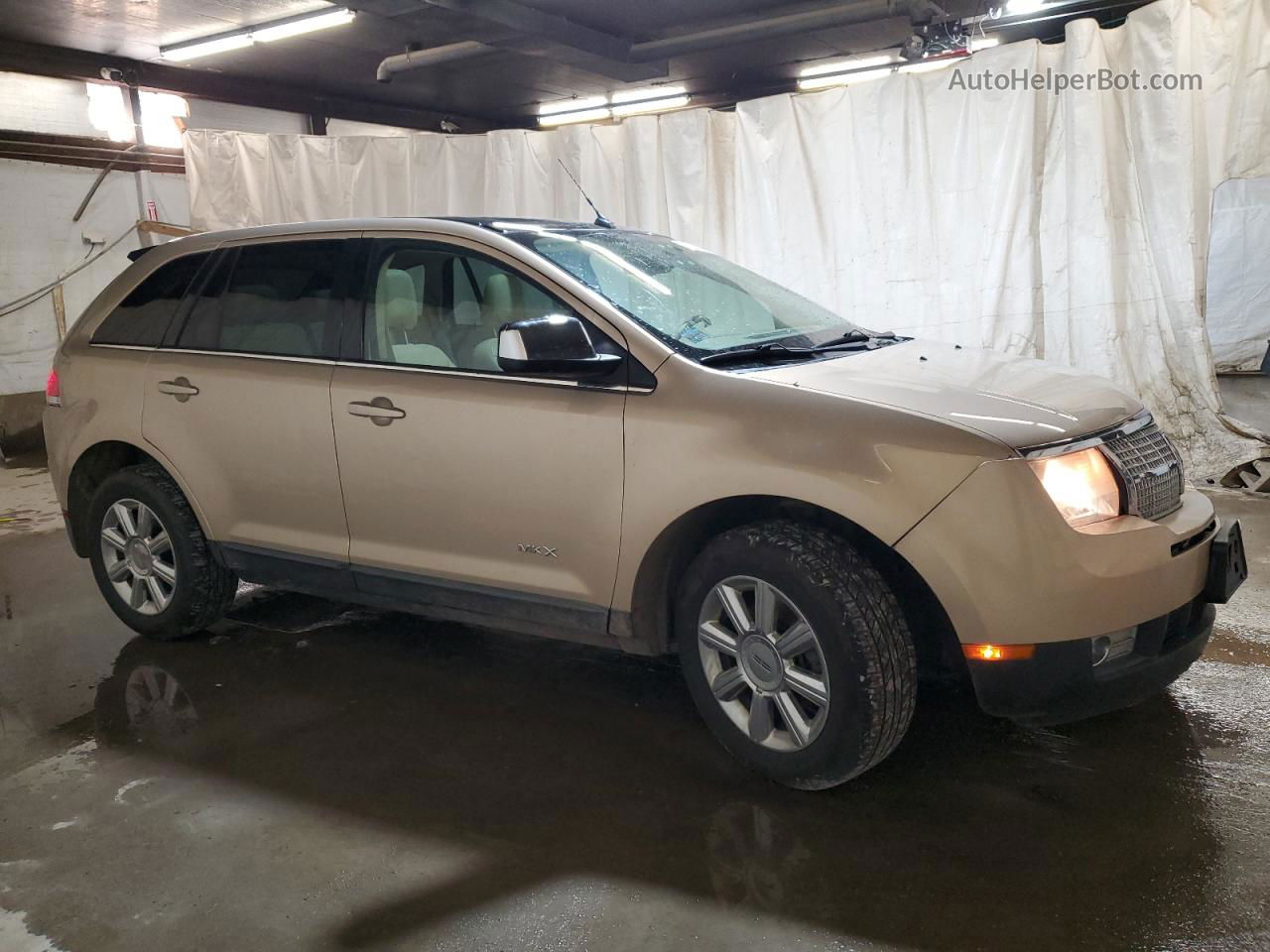 2007 Lincoln Mkx  Gold vin: 2LMDU88C57BJ35356