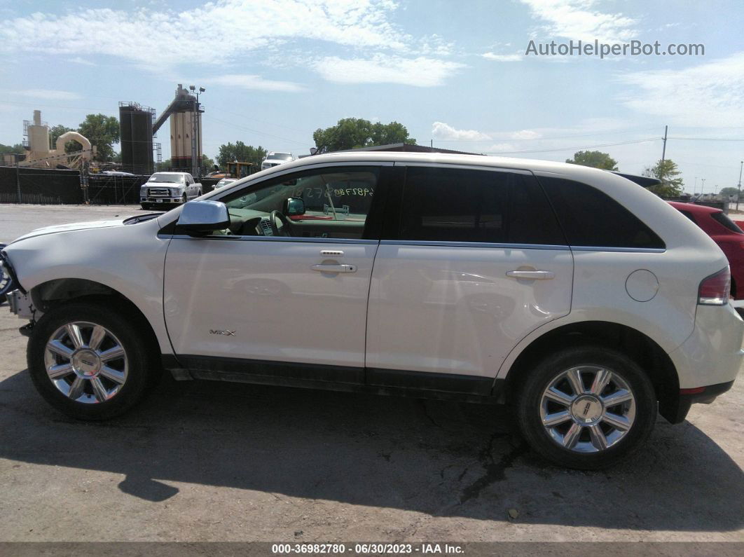 2007 Lincoln Mkx   White vin: 2LMDU88C67BJ19683