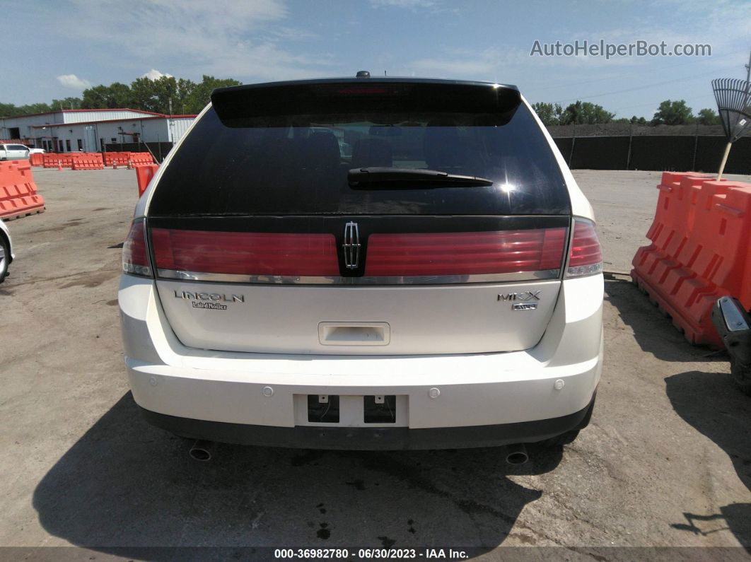 2007 Lincoln Mkx   White vin: 2LMDU88C67BJ19683