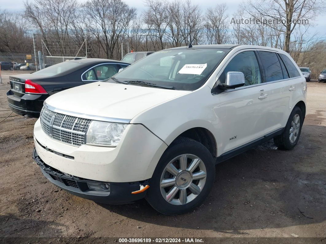 2007 Lincoln Mkx   White vin: 2LMDU88C67BJ19957