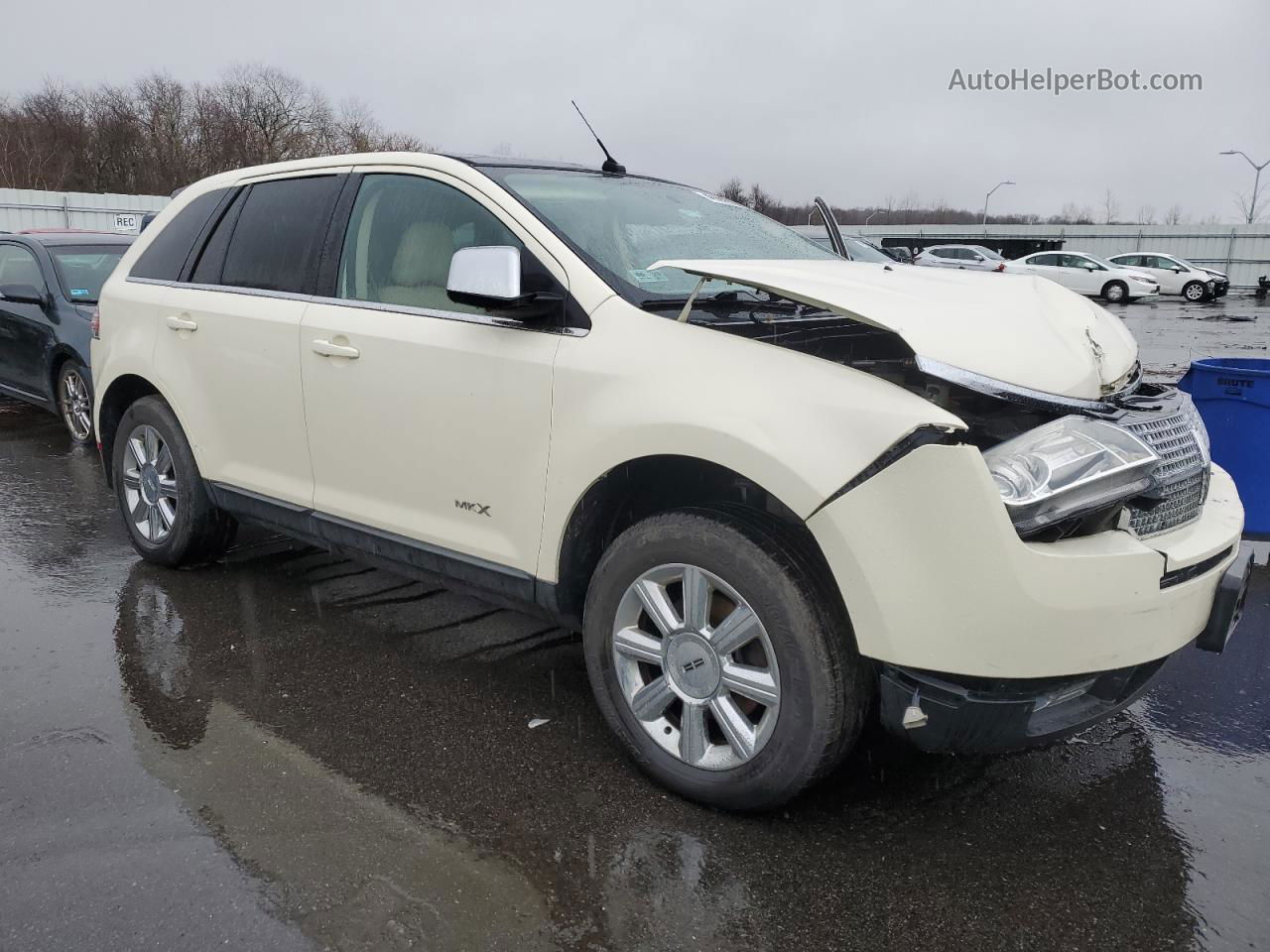 2007 Lincoln Mkx  Cream vin: 2LMDU88C67BJ21904