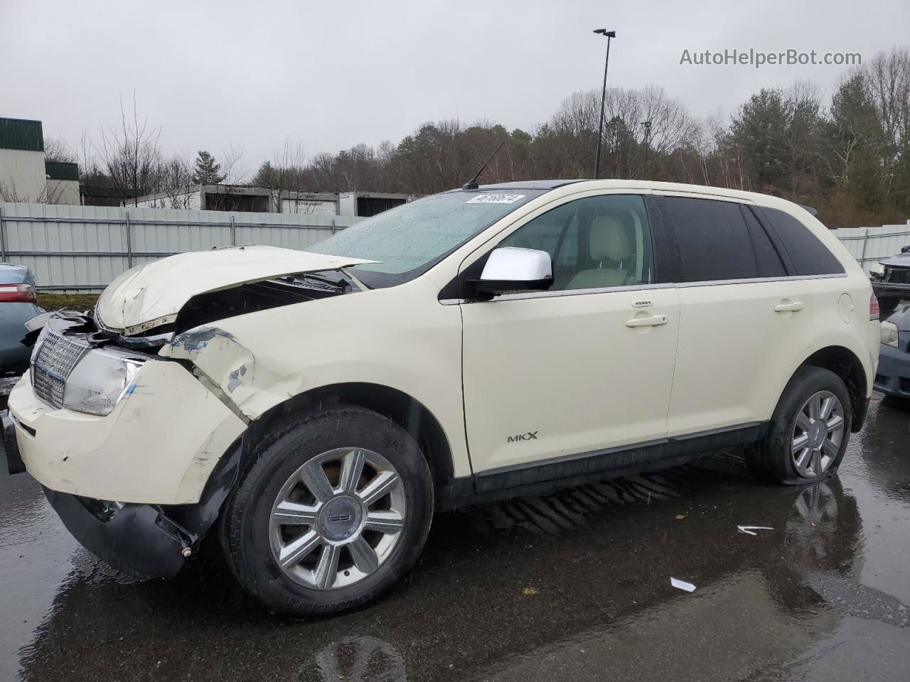 2007 Lincoln Mkx  Cream vin: 2LMDU88C67BJ21904