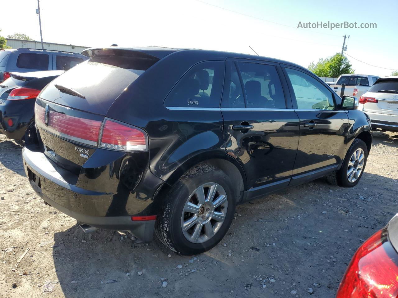 2007 Lincoln Mkx  Black vin: 2LMDU88C67BJ36578