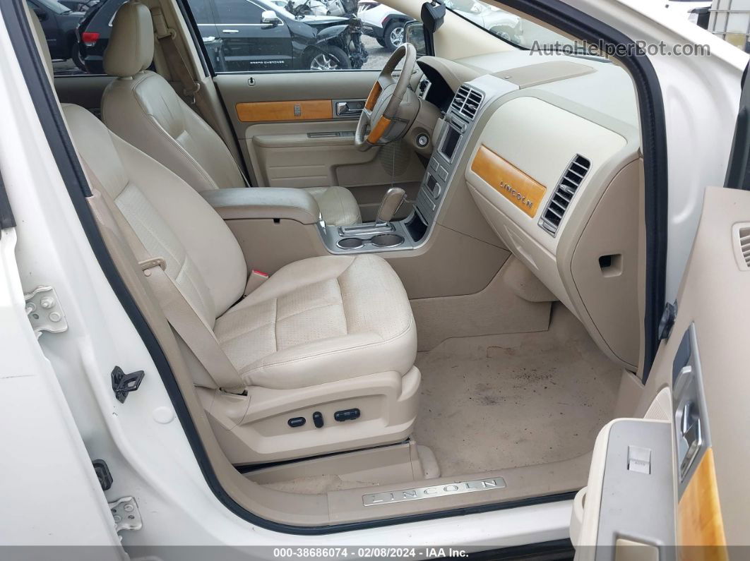 2007 Lincoln Mkx   White vin: 2LMDU88C77BJ02343