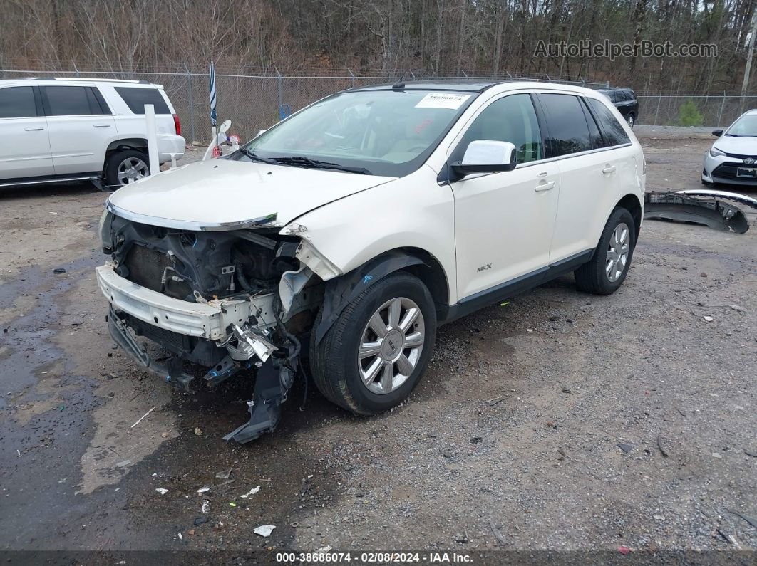 2007 Lincoln Mkx   White vin: 2LMDU88C77BJ02343