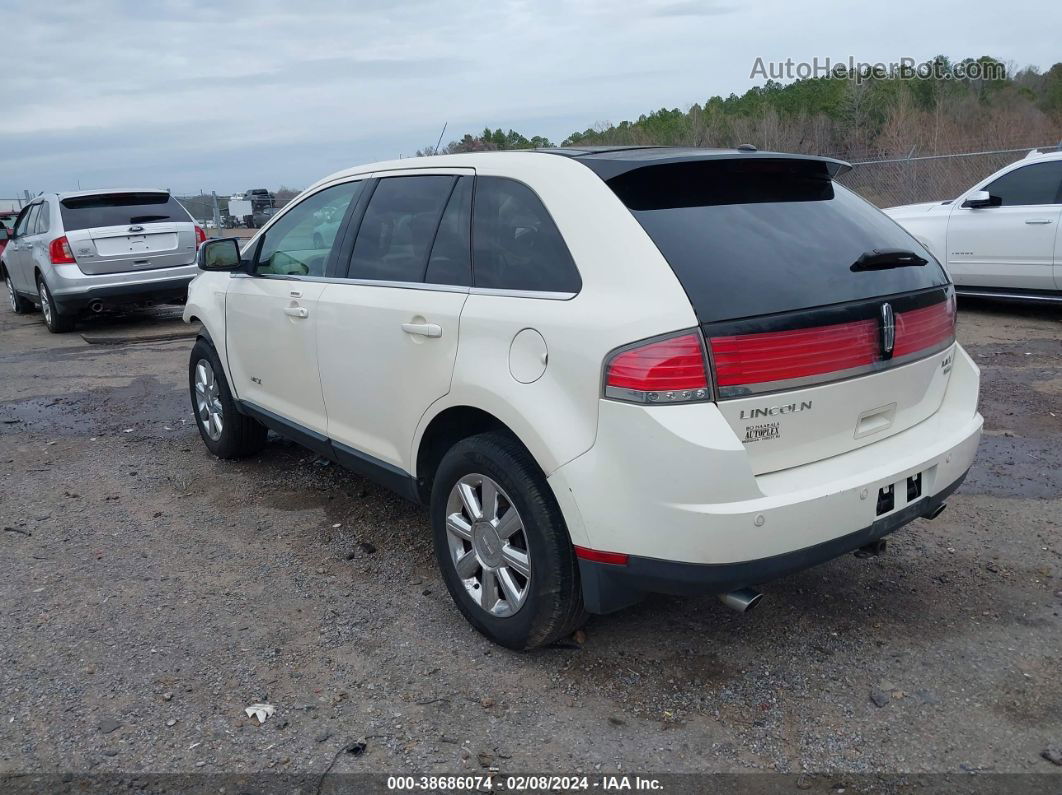 2007 Lincoln Mkx   White vin: 2LMDU88C77BJ02343