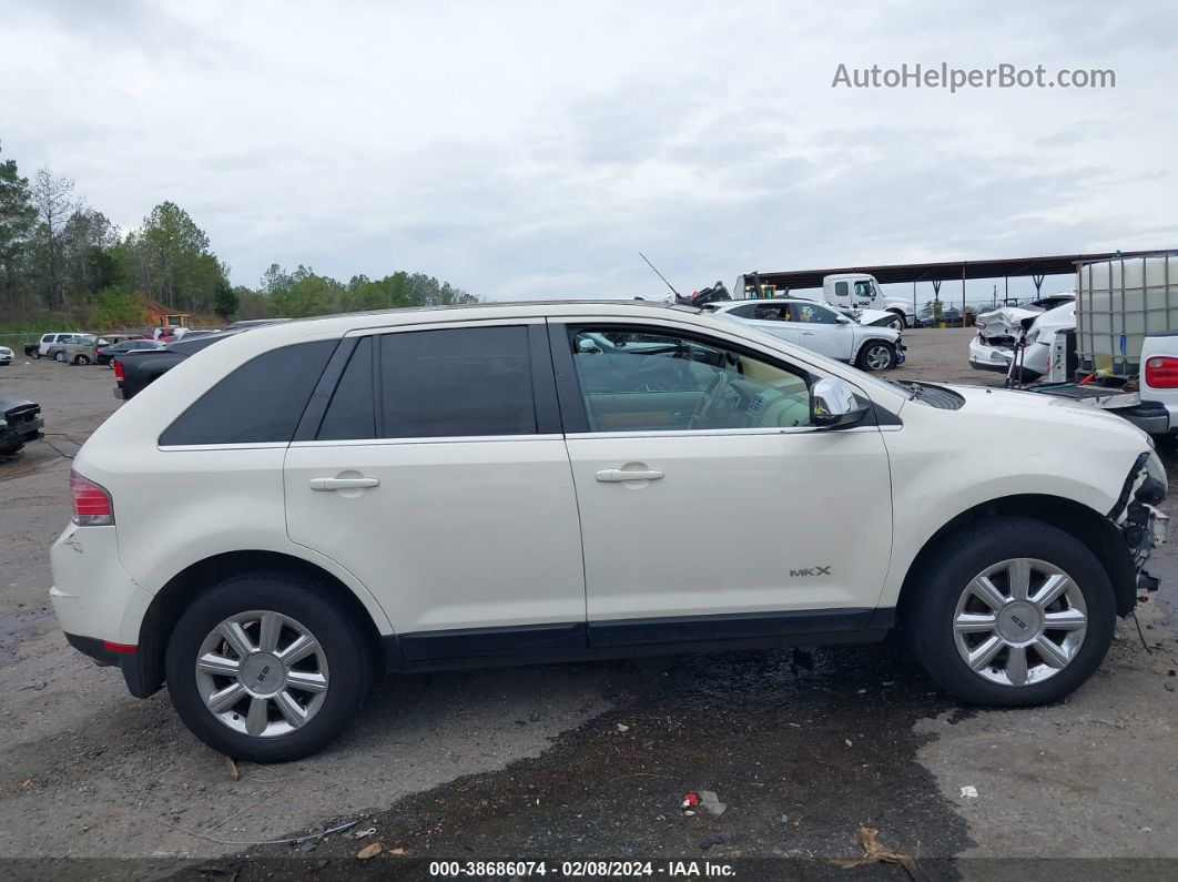 2007 Lincoln Mkx   White vin: 2LMDU88C77BJ02343