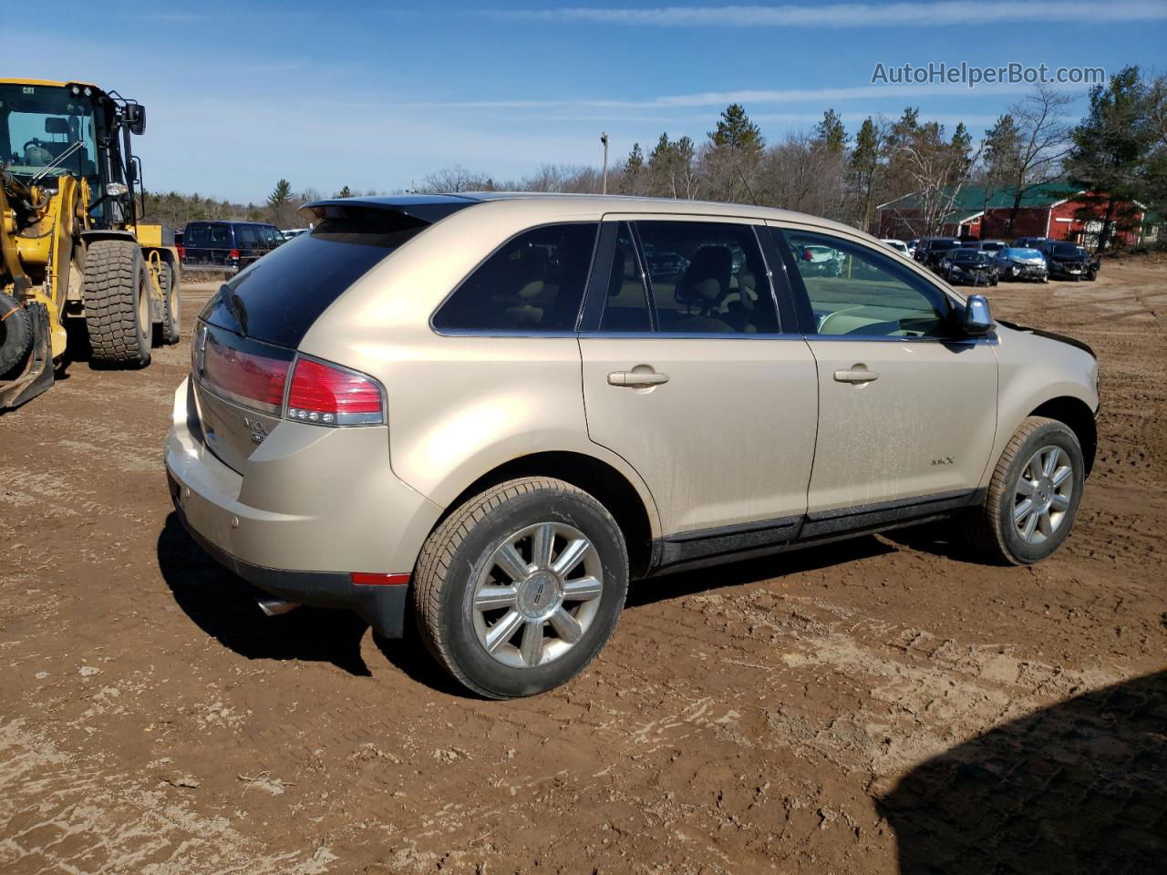 2007 Lincoln Mkx  Кремовый vin: 2LMDU88C77BJ22270