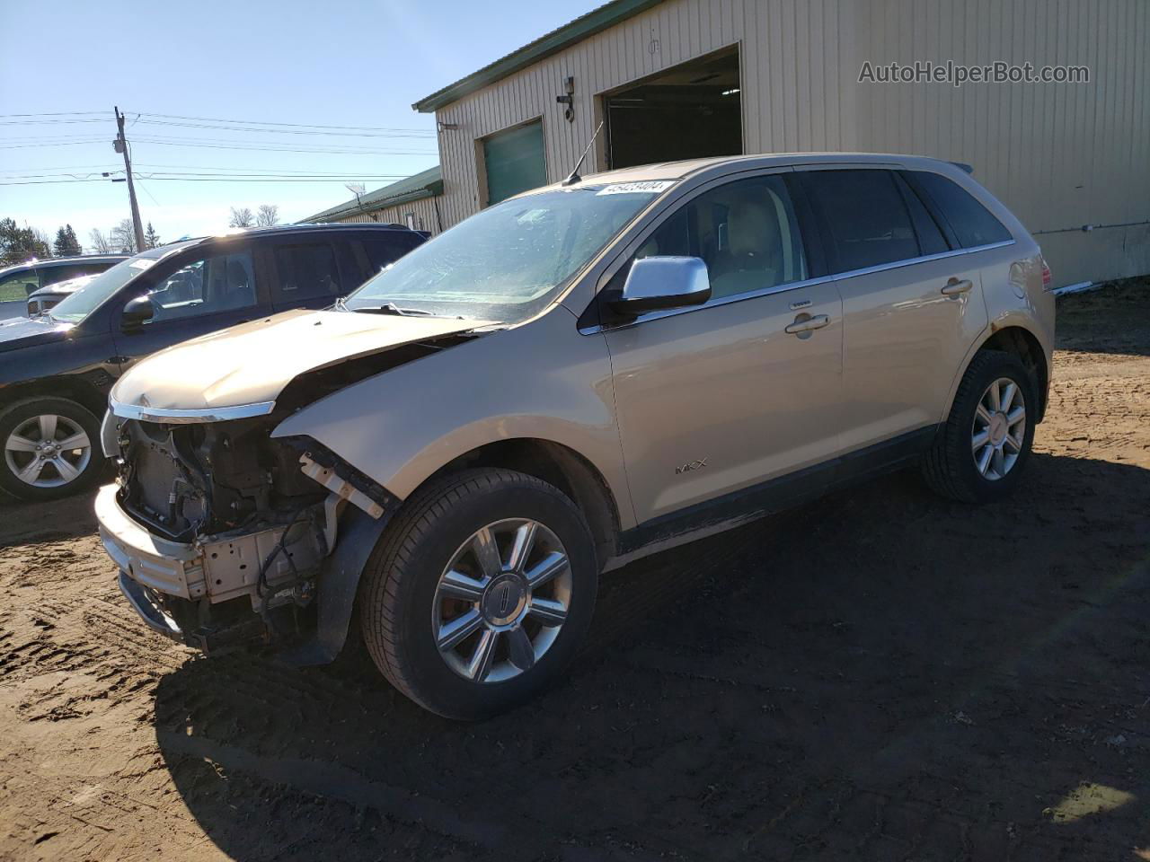 2007 Lincoln Mkx  Cream vin: 2LMDU88C77BJ22270