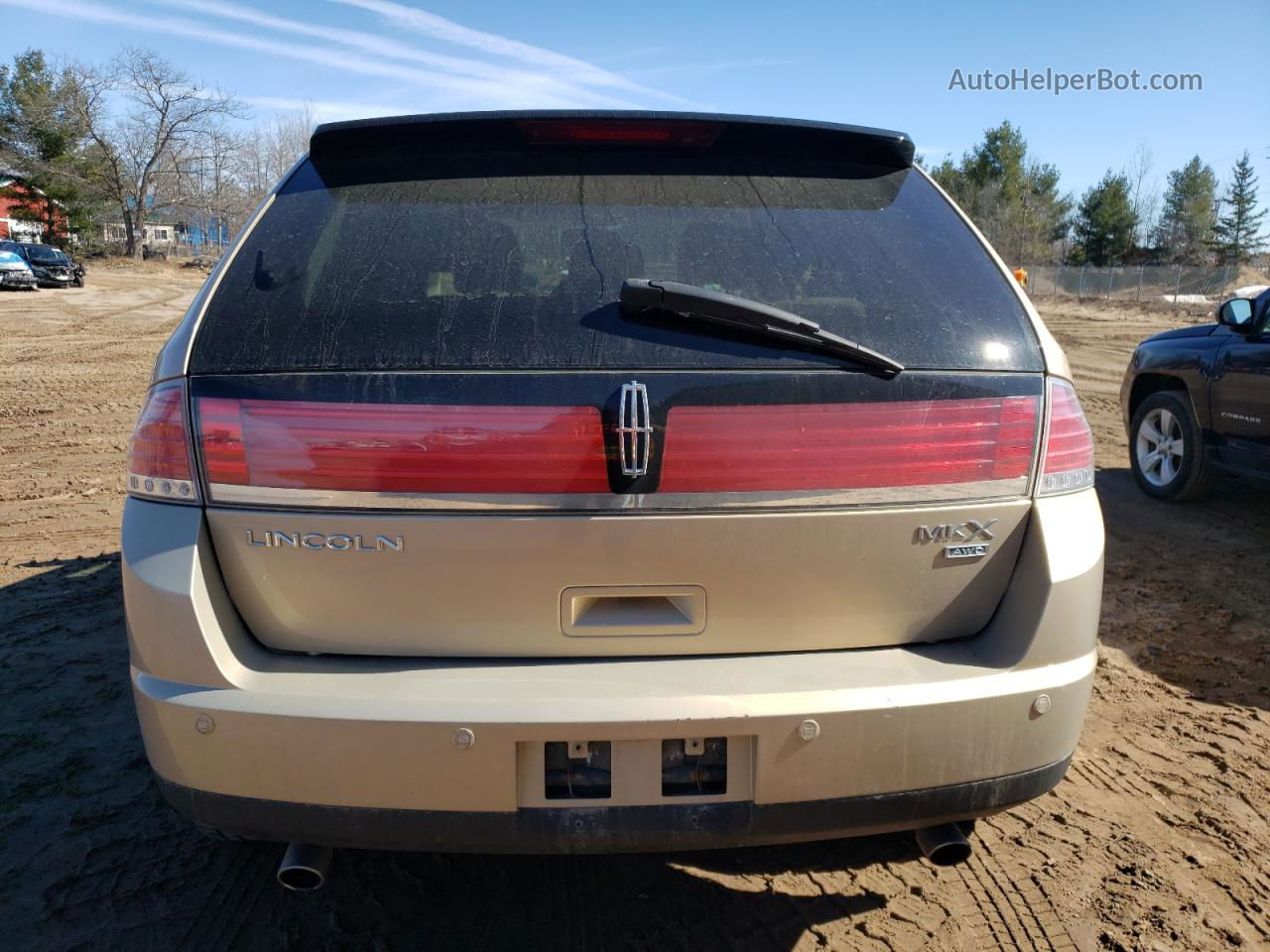 2007 Lincoln Mkx  Cream vin: 2LMDU88C77BJ22270