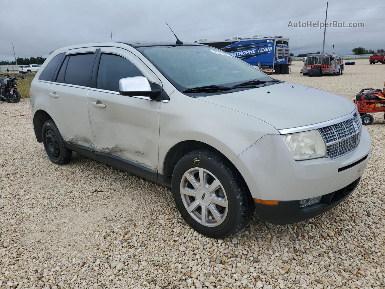 2007 Lincoln Mkx  Cream vin: 2LMDU88C87BJ11004