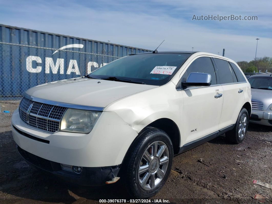 2007 Lincoln Mkx   White vin: 2LMDU88C87BJ11696