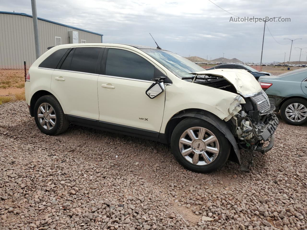 2007 Lincoln Mkx  Cream vin: 2LMDU88C87BJ27641