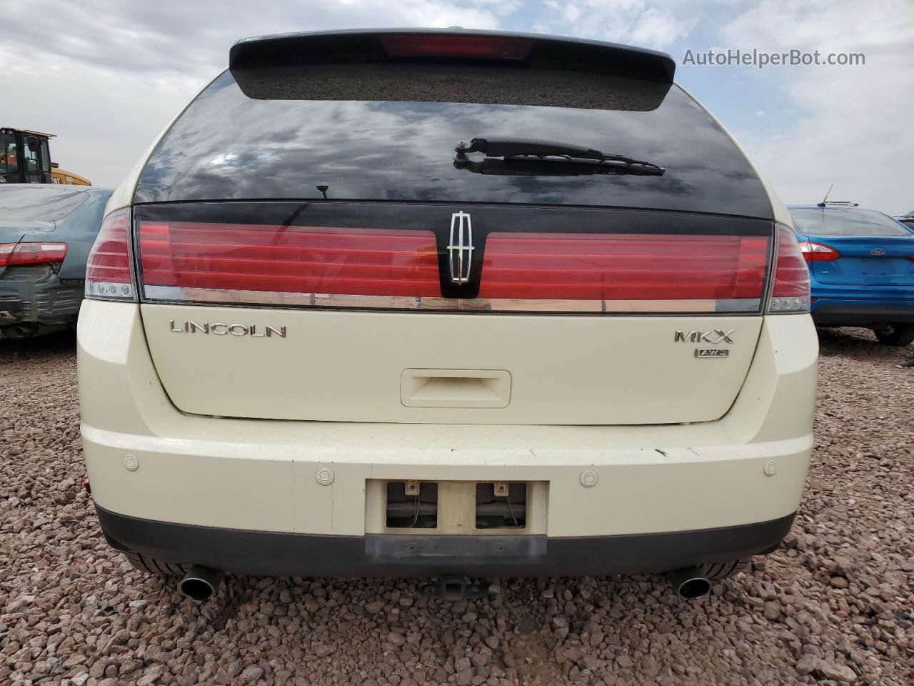 2007 Lincoln Mkx  Cream vin: 2LMDU88C87BJ27641