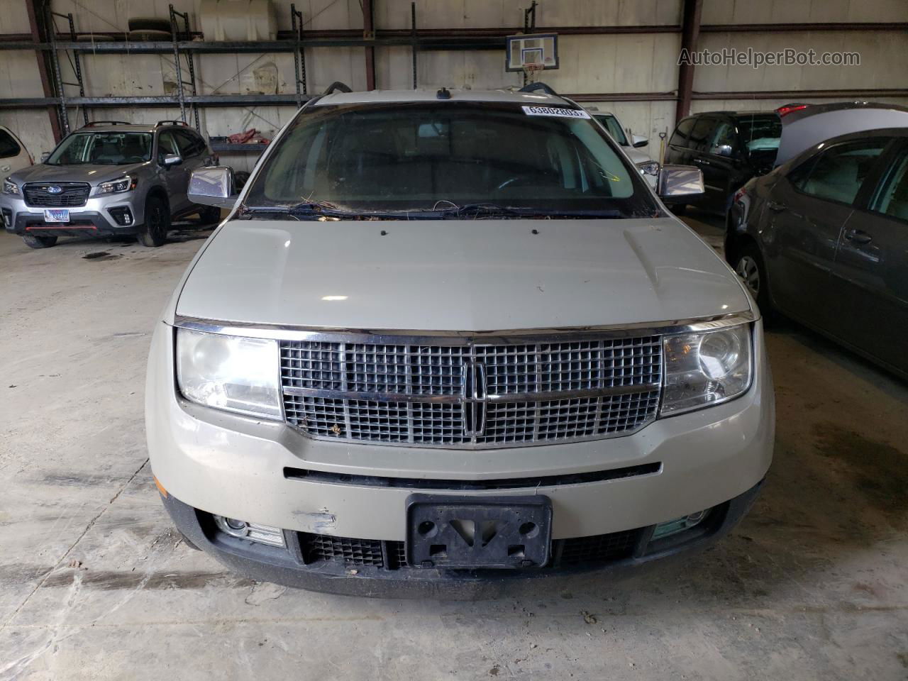 2007 Lincoln Mkx  Cream vin: 2LMDU88C87BJ36369