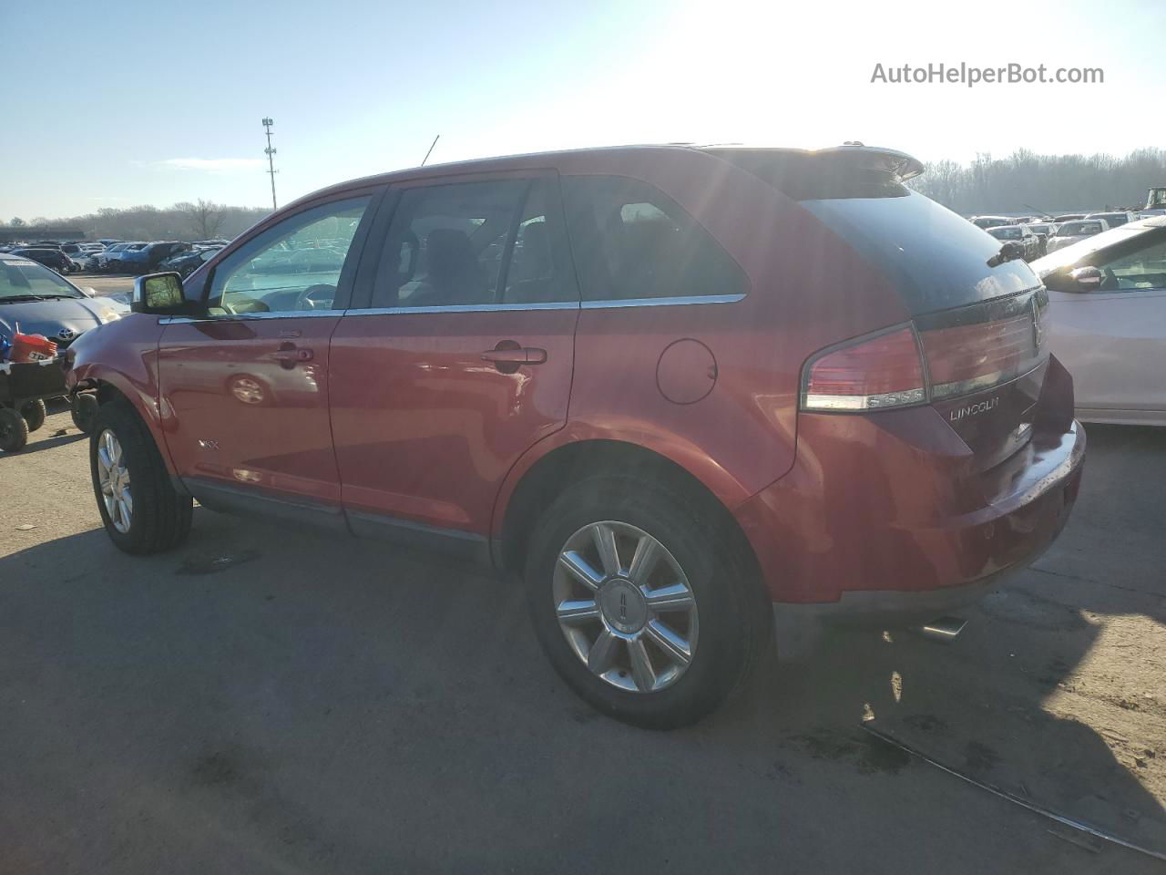 2007 Lincoln Mkx  Red vin: 2LMDU88C87BJ36937