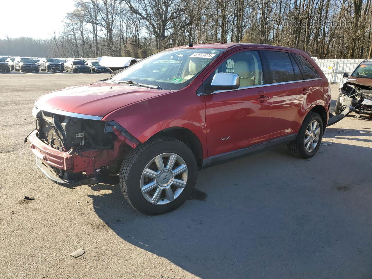 2007 Lincoln Mkx  Red vin: 2LMDU88C87BJ36937