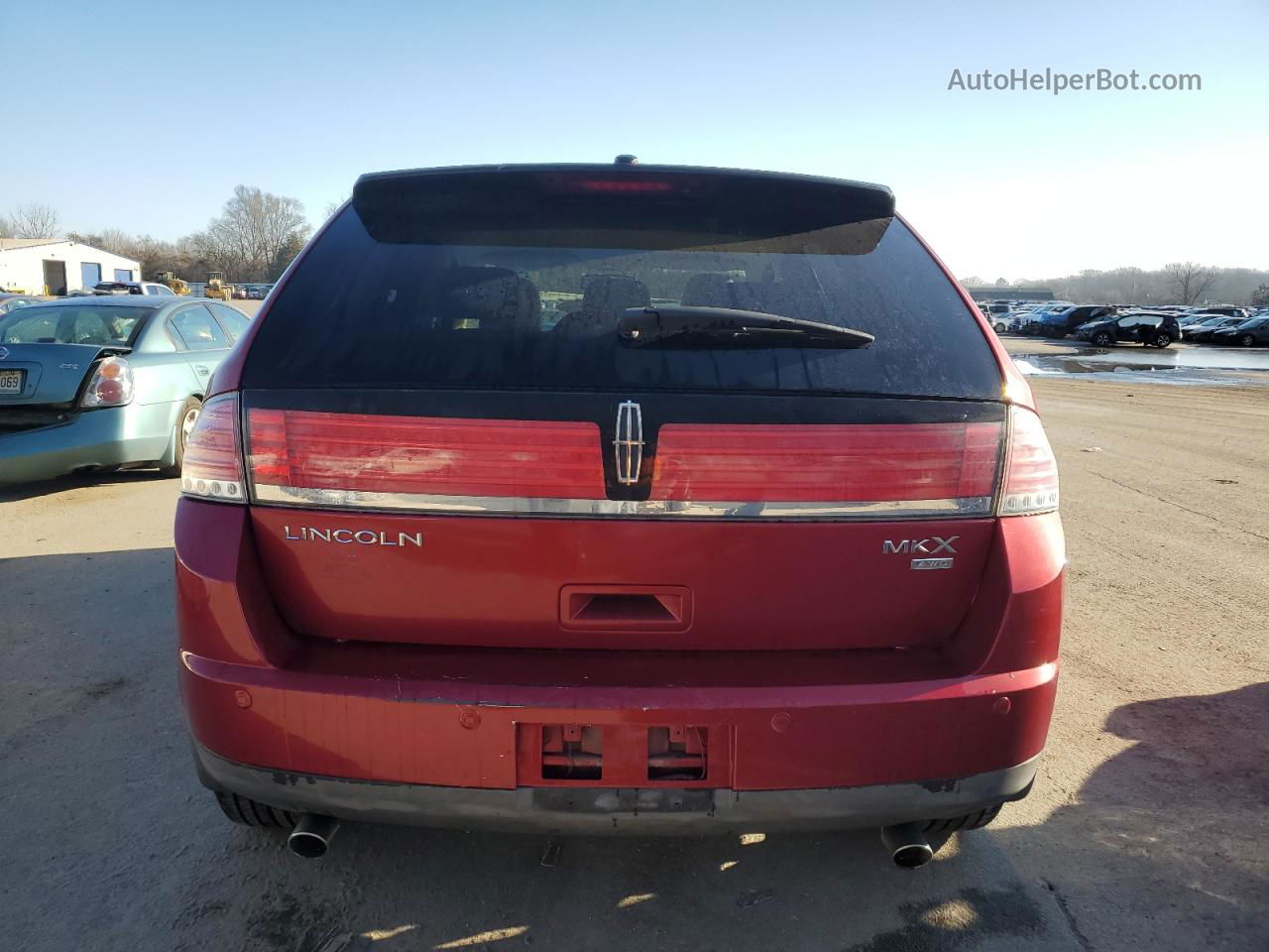 2007 Lincoln Mkx  Red vin: 2LMDU88C87BJ36937