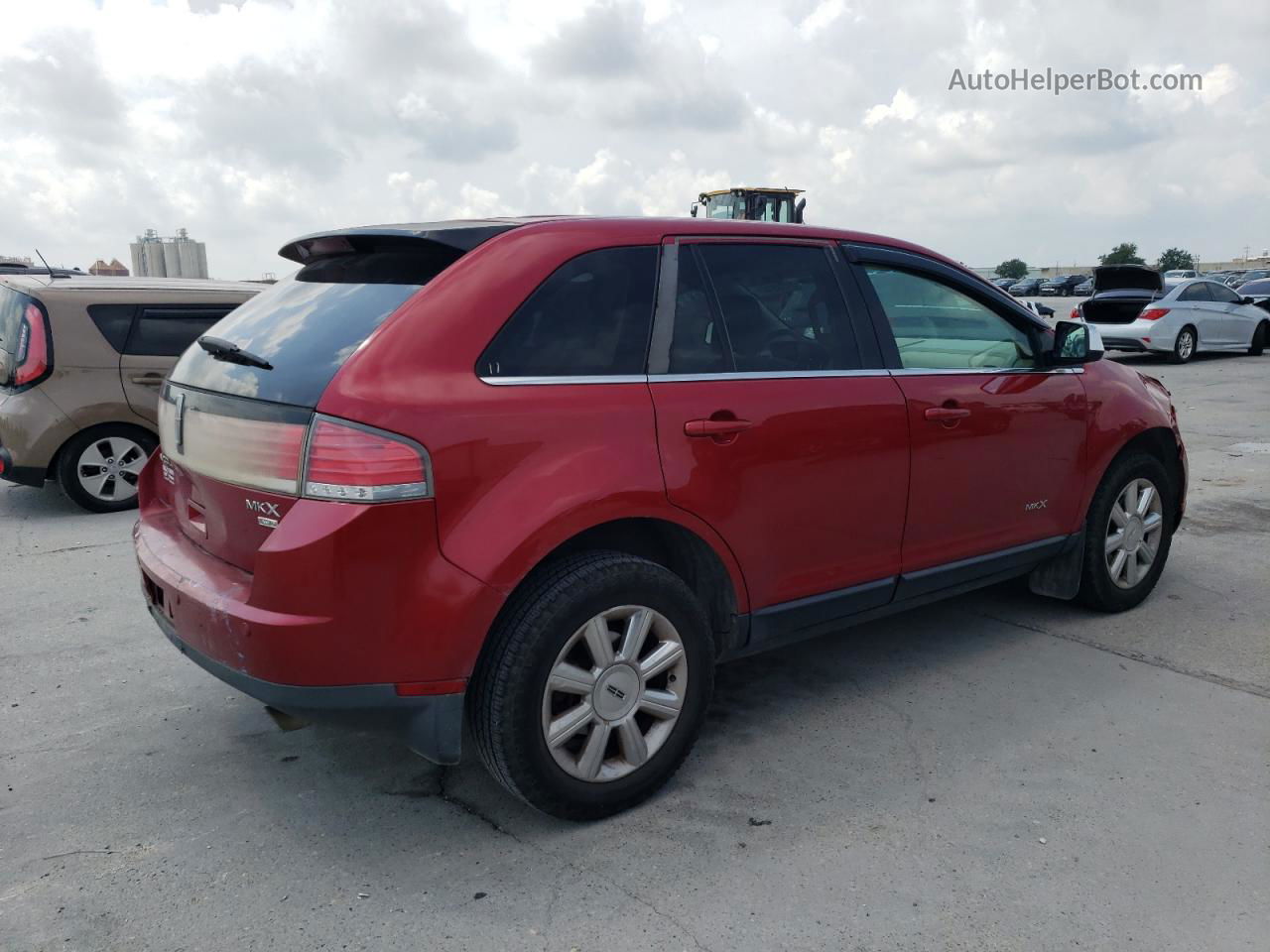 2007 Lincoln Mkx  Красный vin: 2LMDU88C97BJ10721