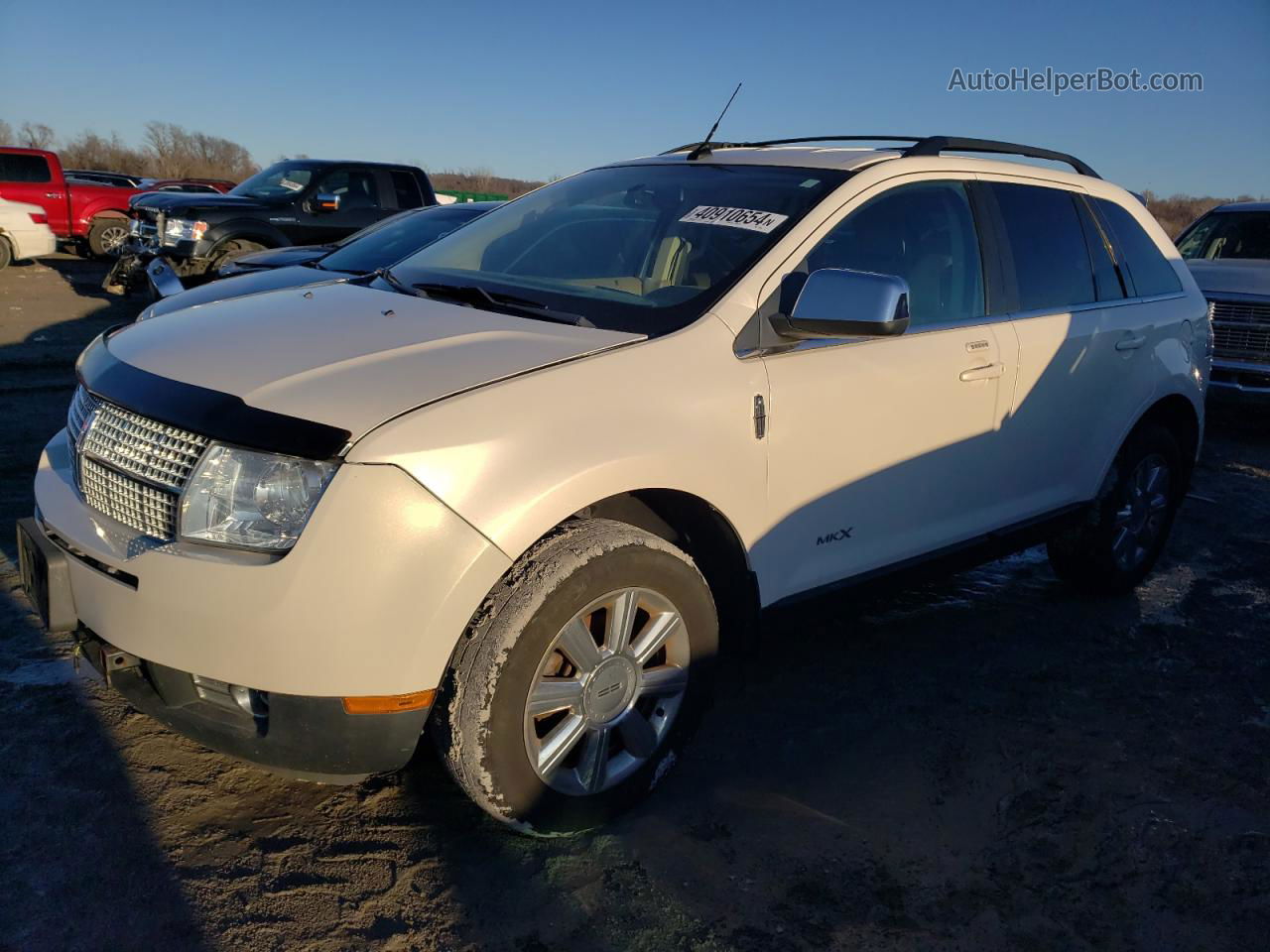 2007 Lincoln Mkx  Beige vin: 2LMDU88CX7BJ13465