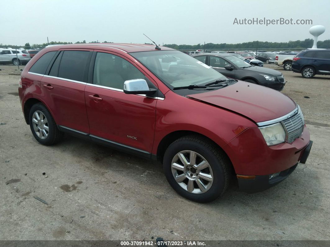 2007 Lincoln Mkx   Red vin: 2LMDU88CX7BJ37085