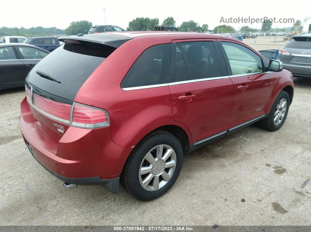 2007 Lincoln Mkx   Red vin: 2LMDU88CX7BJ37085