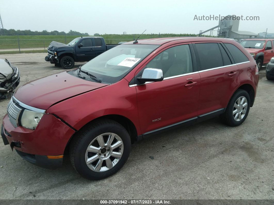 2007 Lincoln Mkx   Red vin: 2LMDU88CX7BJ37085