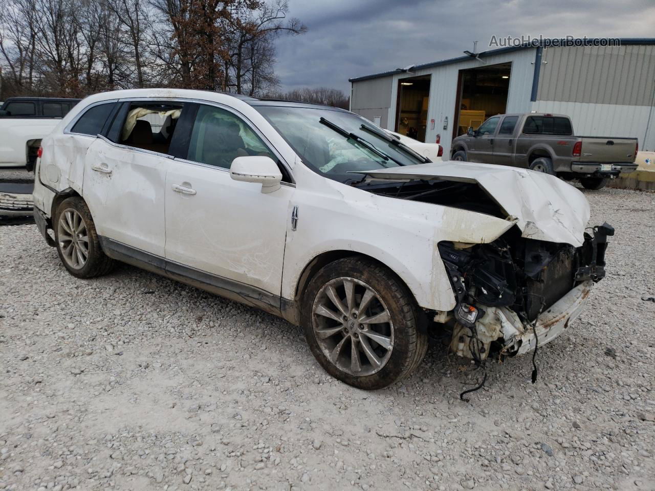 2010 Lincoln Mkt  Белый vin: 2LMHJ5AT0ABJ14554