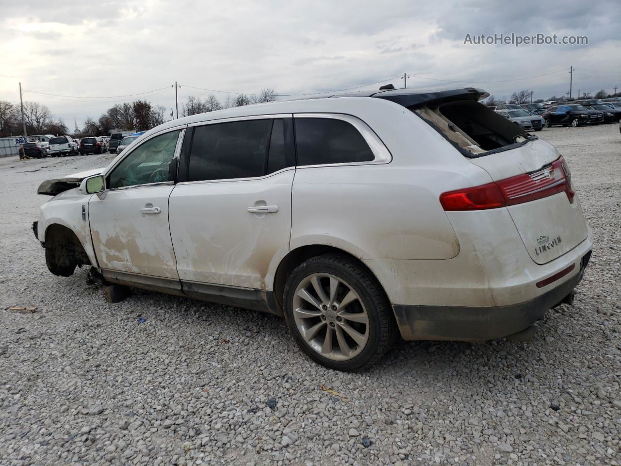 2010 Lincoln Mkt  Белый vin: 2LMHJ5AT0ABJ14554