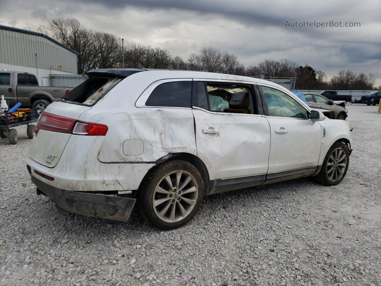 2010 Lincoln Mkt  Белый vin: 2LMHJ5AT0ABJ14554