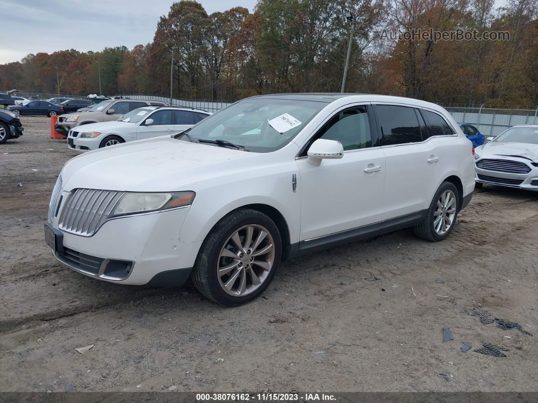 2010 Lincoln Mkt Ecoboost Белый vin: 2LMHJ5AT0ABJ18376