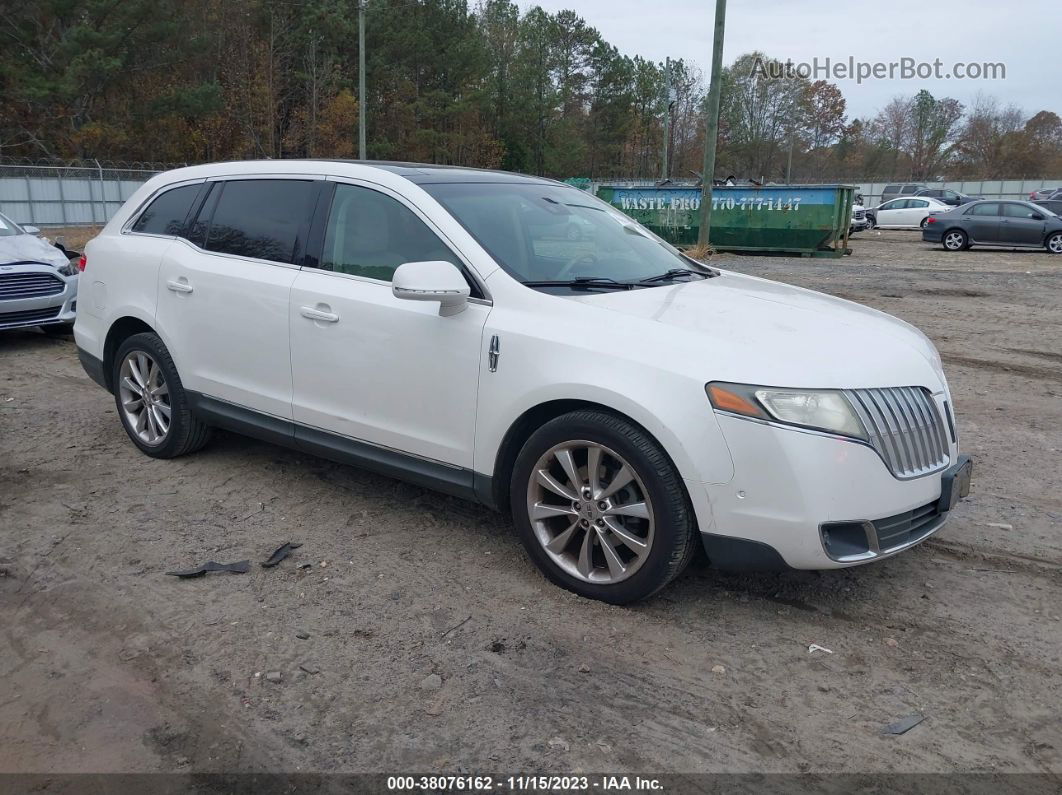 2010 Lincoln Mkt Ecoboost Белый vin: 2LMHJ5AT0ABJ18376